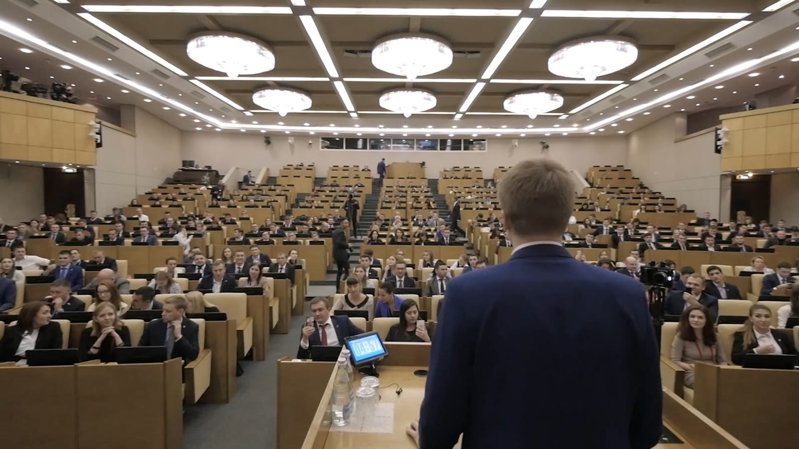 Кадр проекта «All-Russian Youth Forum of State Duma 2nd day»
