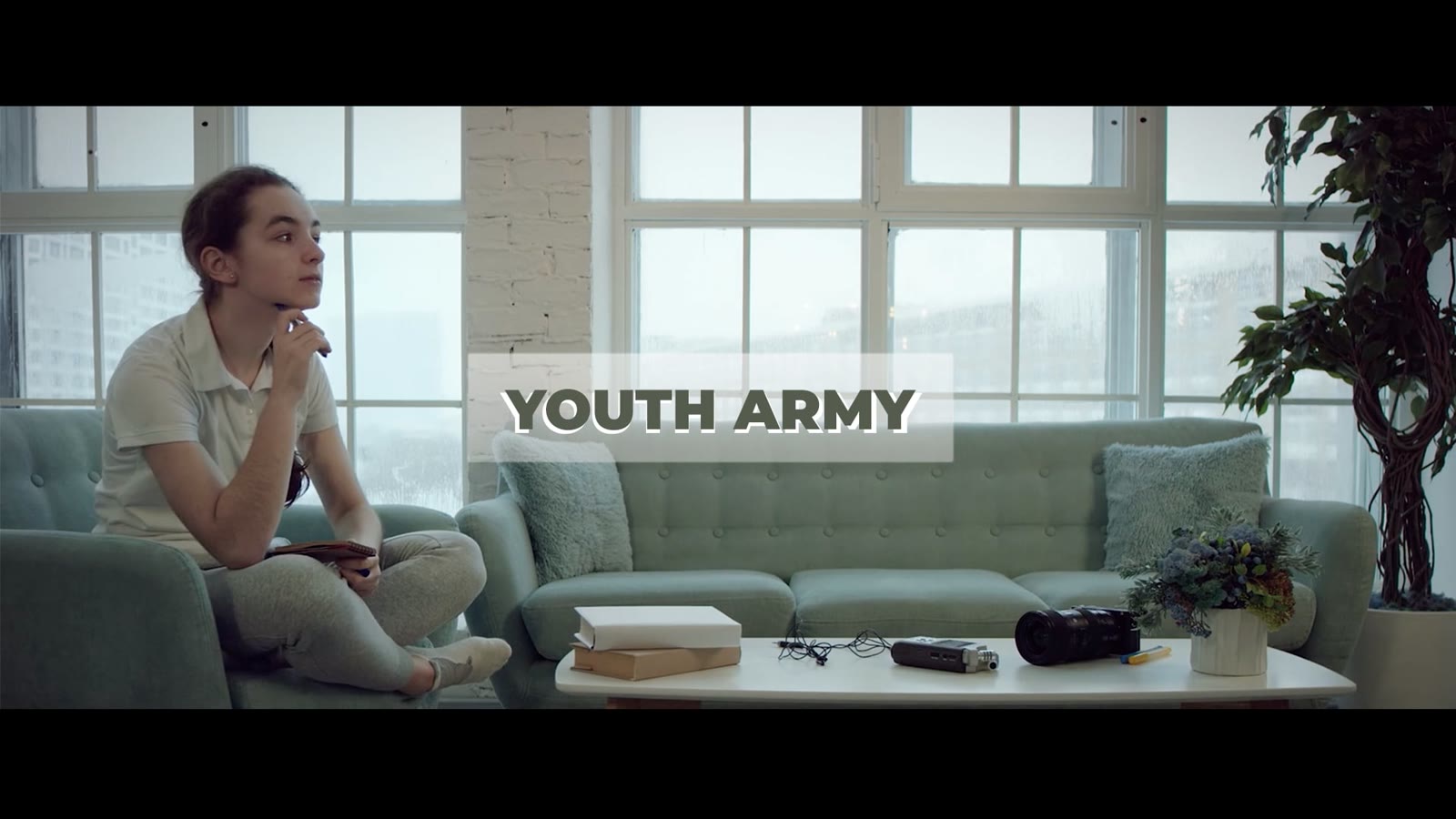 Кадр проекта «Youth army»